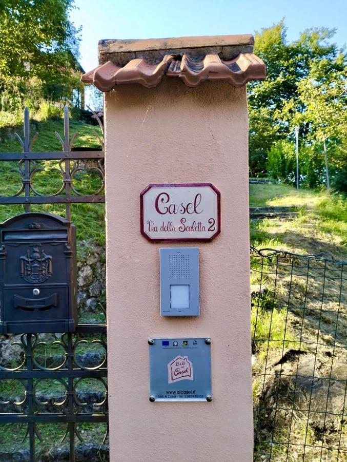 B&B Al Casel Tovena Esterno foto
